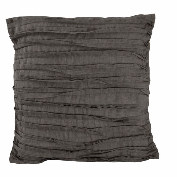 Lazy Linen Cushion - Charcoal